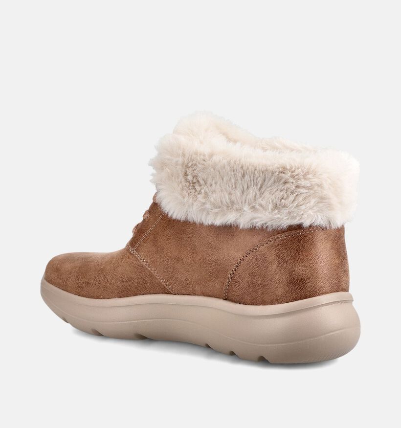 Skechers On-The-Go Encore Phoebe Bruine Boots voor dames (378082)