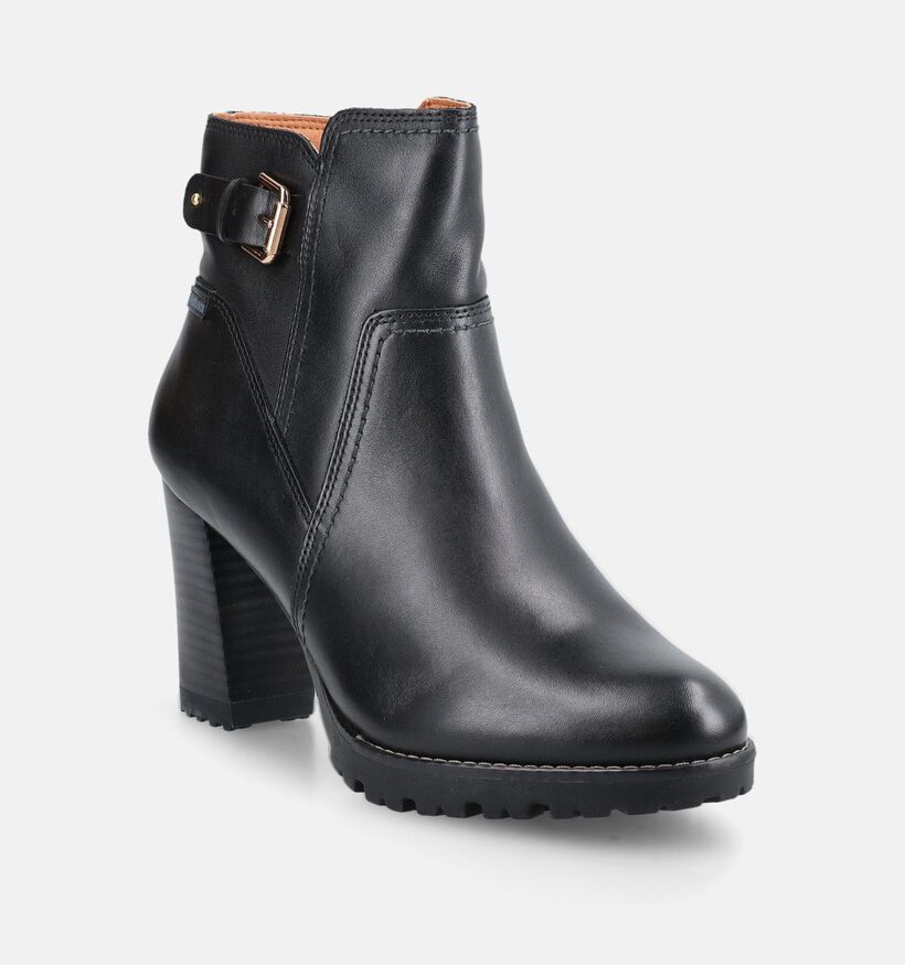Pikolinos Connelly Bottines &agrave; talons en Noir pour femmes (379205)