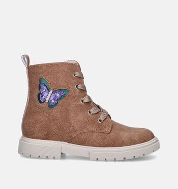 Bottines cognac