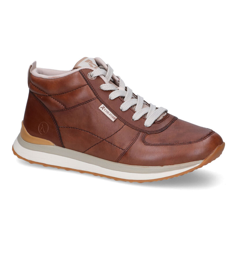 Rieker Baskets montantes en Noir en cuir (315807)