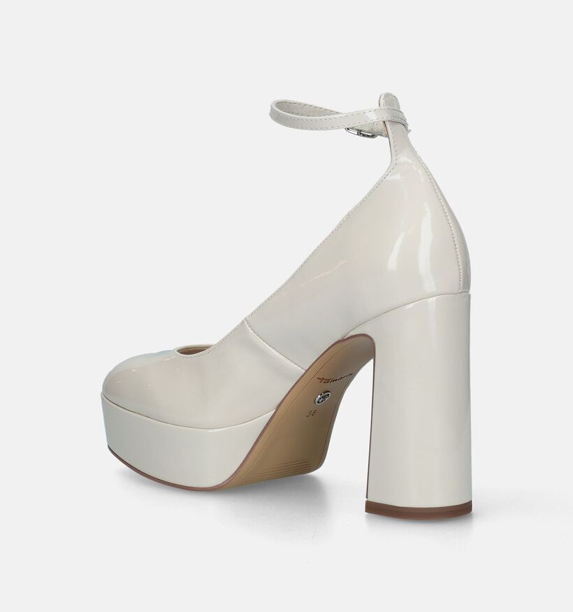 Tamaris Ecru Platform Pumps voor dames (335905)