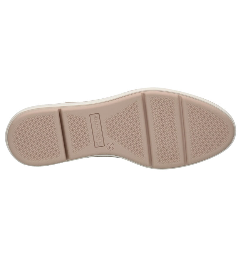 Tamaris TOUCH it Chaussures à Lacets Oxford en Or en nubuck (269800)