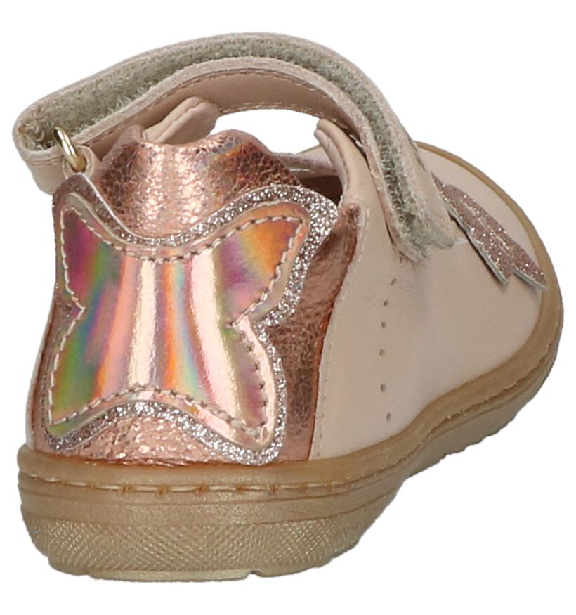 STONES and BONES Ballerines en Or rose en cuir (211544)