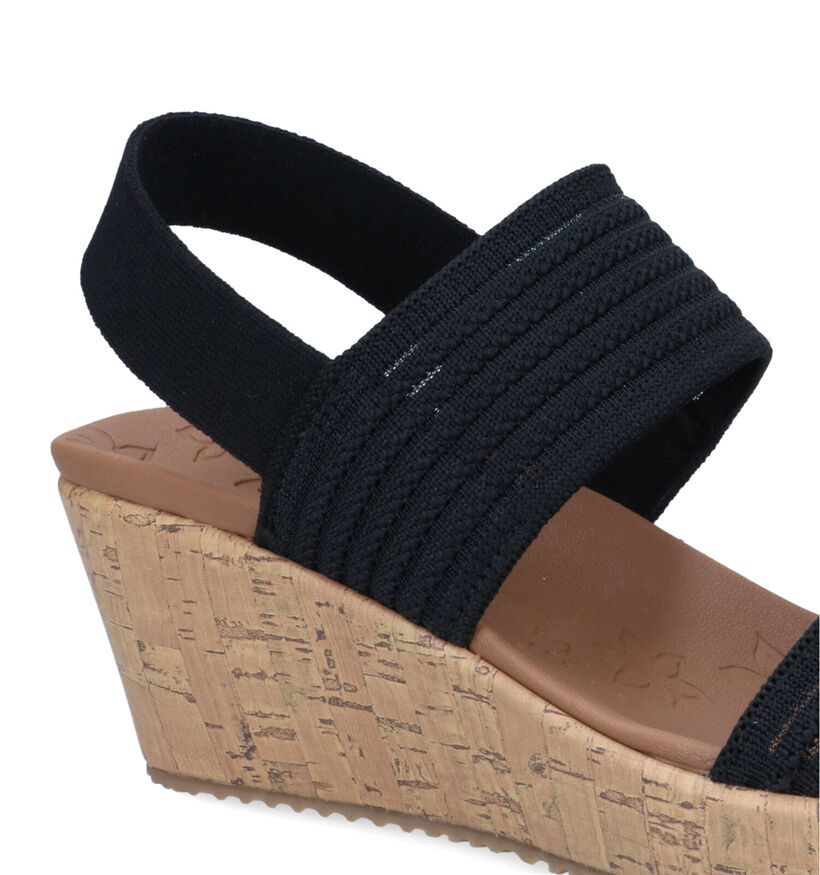 Skechers Beverlee Blauwe Sandalen voor dames (321464)
