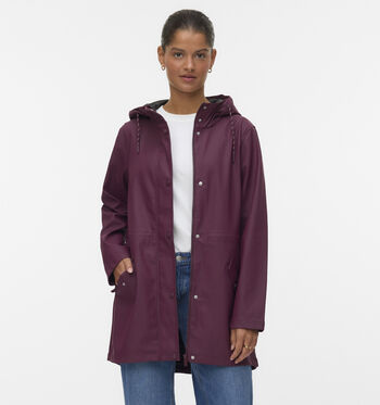 Vero Moda Manteaux Bordeaux