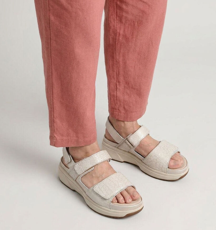 Xsensible Aruba Parelmoer Sandalen voor Steunzolen voor dames (373011) - geschikt voor steunzolen