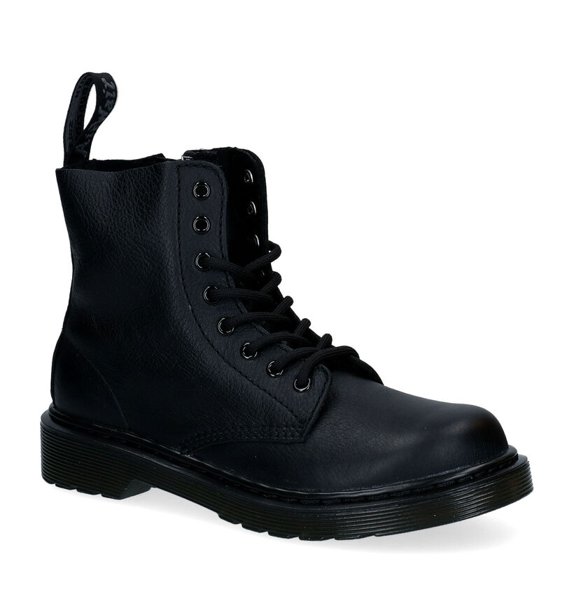 Dr. Martens 1460 J Pascal Zwarte Boots in leer (294426)