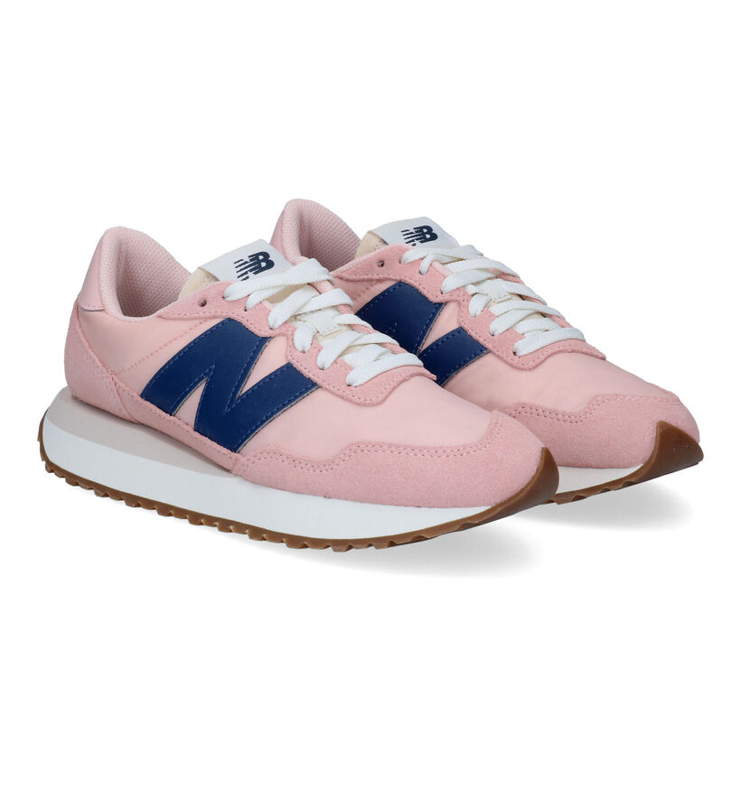 New Balance WS237 Baskets en Beige en daim (301910)