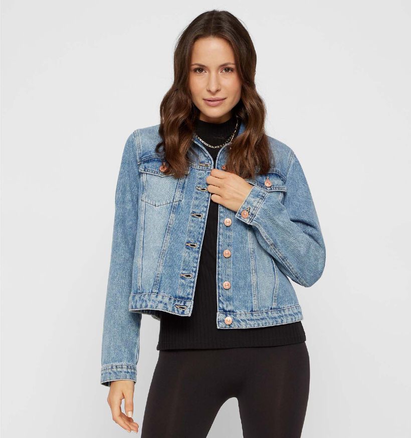 Pieces Lou Blauwe Jeansjas (298652)