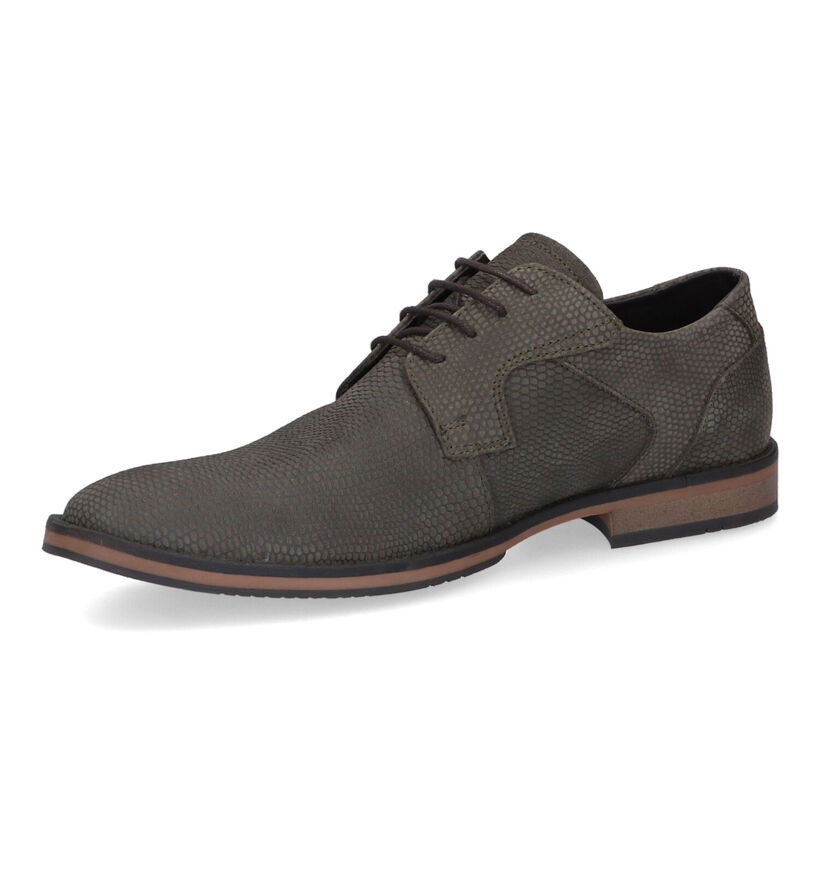 Bullboxer Chaussures classiques en Gris foncé pour hommes (313089) - pour semelles orthopédiques