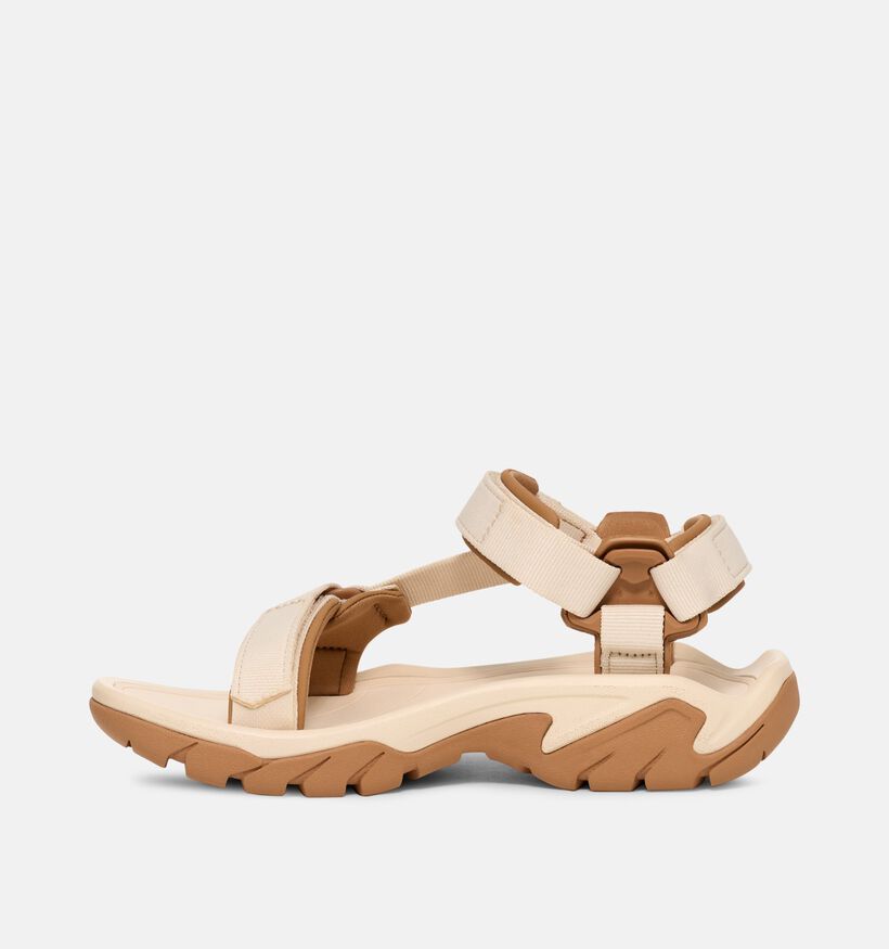 Teva Terra Fi Lite Sandales plates en Beige pour femmes (370887)