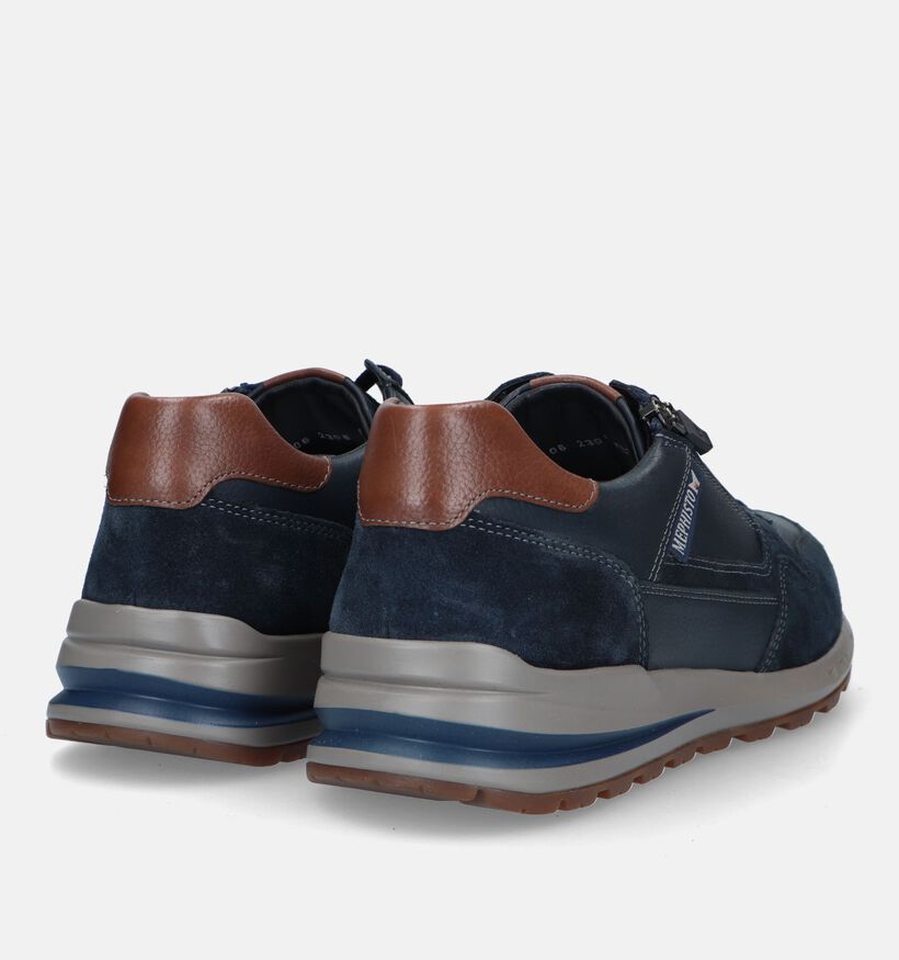 Mephisto Bradley Velsport Chaussures à lacets en Bleu pour hommes (330708) - pour semelles orthopédiques