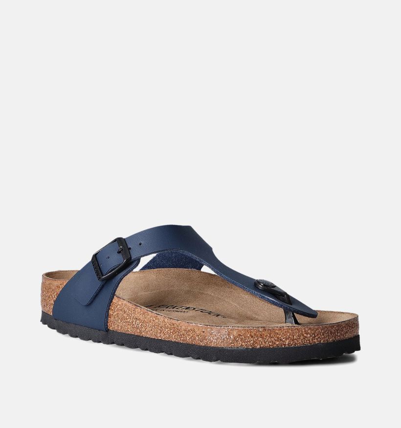 Birkenstock Gizeh Nu-pieds en Bleu pour femmes (350912)