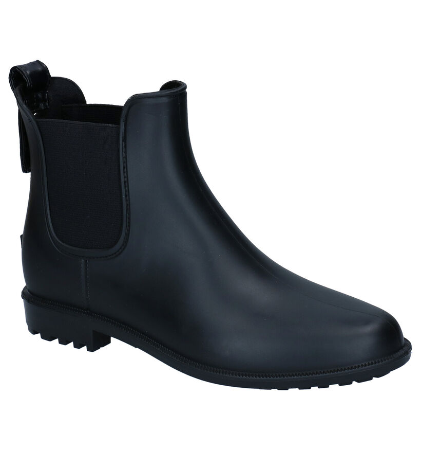 Xplor Charlene Bottes de pluie en Noir pour femmes (292546) - pour semelles orthopédiques