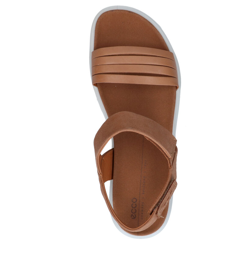 ECCO Flowt Sandales en Cognac en cuir (269698)