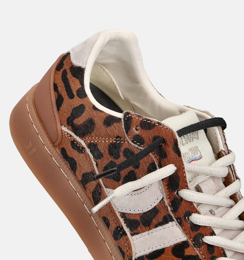 Coolway Duck Bruine Sneakers voor dames (364634) - geschikt voor steunzolen