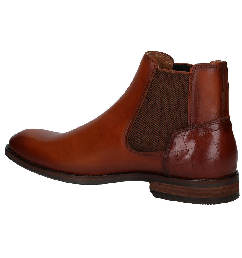 Scapa Chelsea Boots en Cognac en cuir (281335)