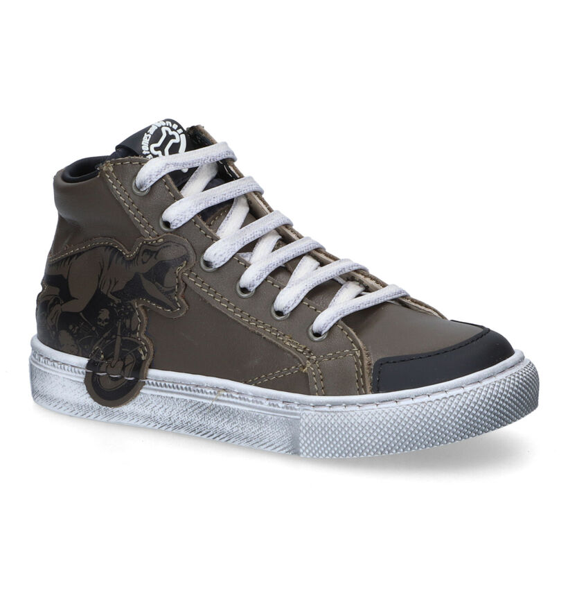 STONES and BONES Dinot Chaussures Hautes en Cognac pour garçons (313857)