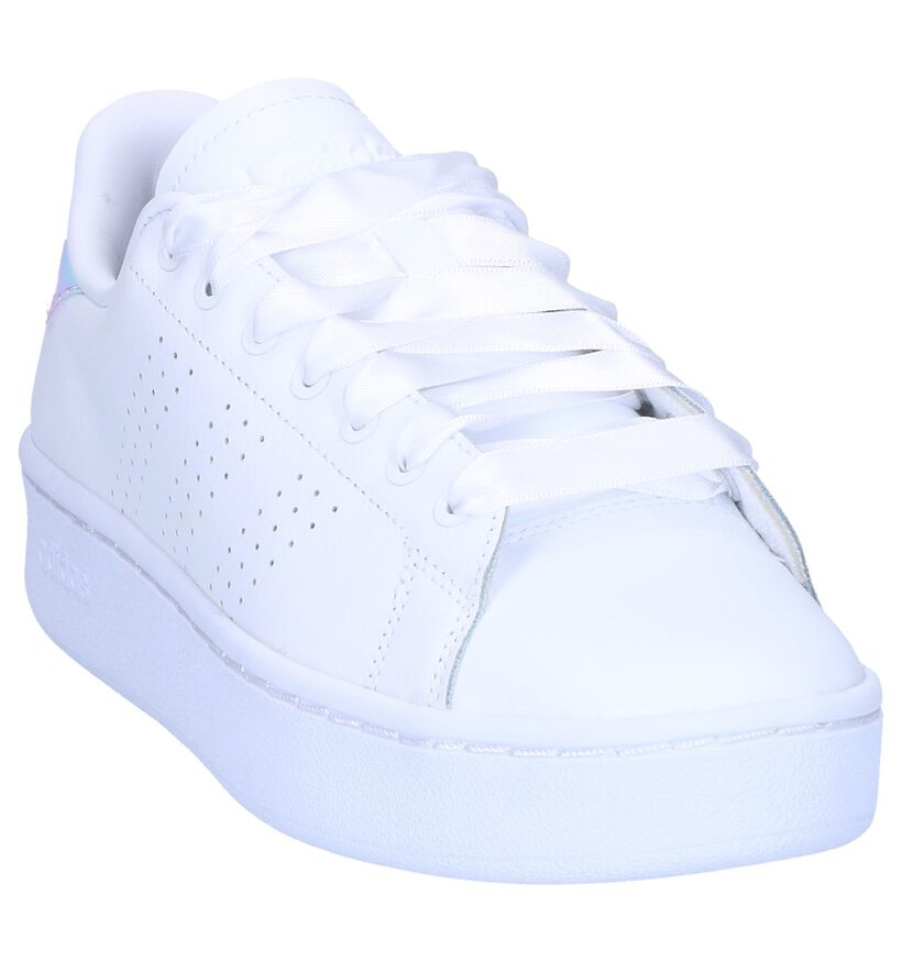 Witte Sneakers adidas Advantage Bold in kunstleer (243164)