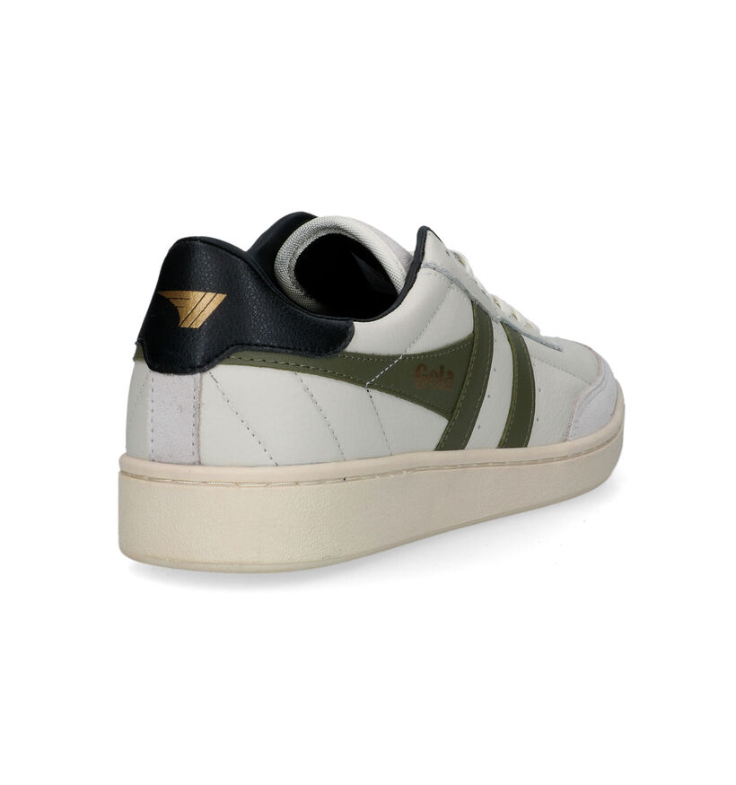 Gola Contact Witte Sneakers in leer (305174)