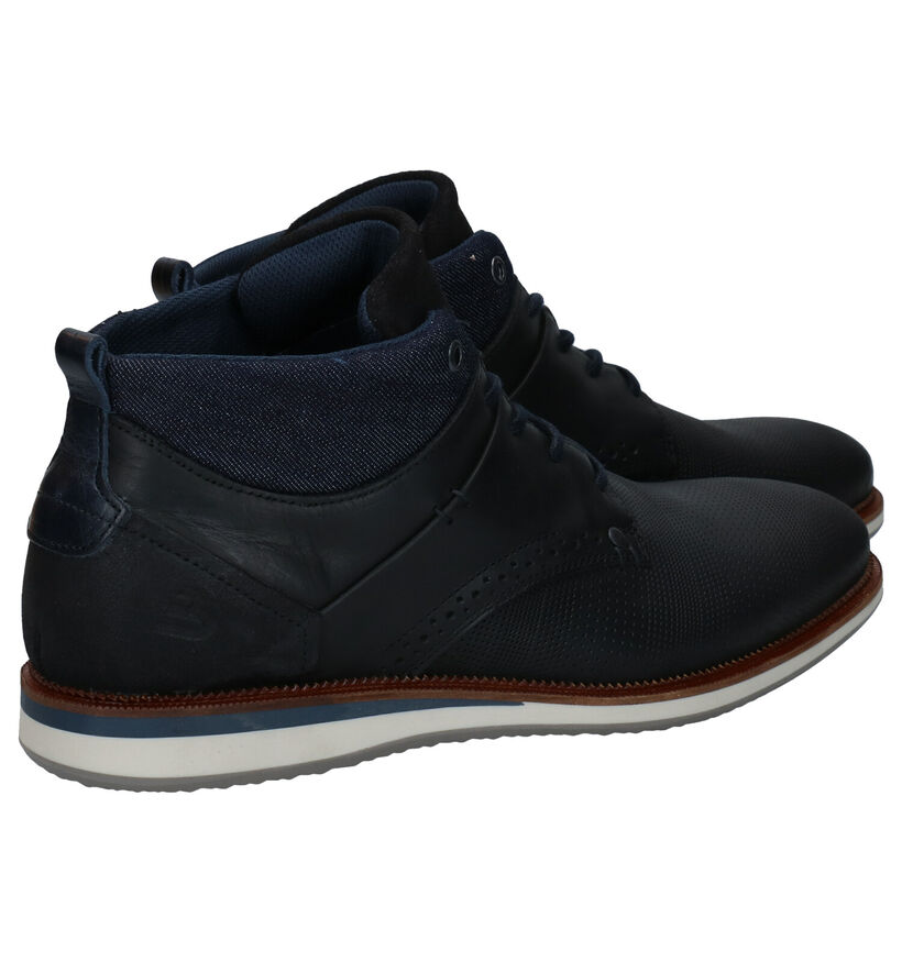 Bullboxer Chaussures hautes en Bleu foncé en cuir (281295)