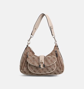 Guess Schoudertassen Bruin