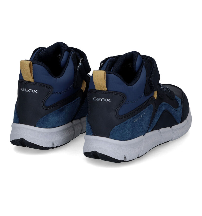 Geox Flexyper Blauwe Hoge Schoenen in nubuck (317605)