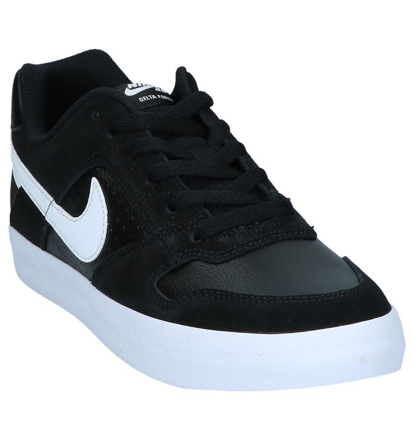 Bruine Sneakers Nike SB Delta Force in kunstleer (237847)