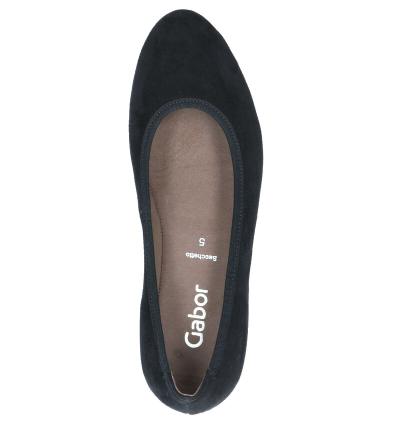 Gabor Sacchetto Escarpins en Noir en nubuck (282280)