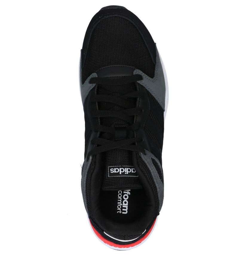 Zwarte Sneakers adidas Chaos in daim (252499)