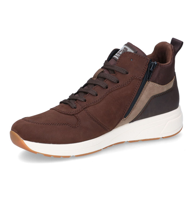 Rieker Chaussures hautes en Brun foncé en nubuck (317031)
