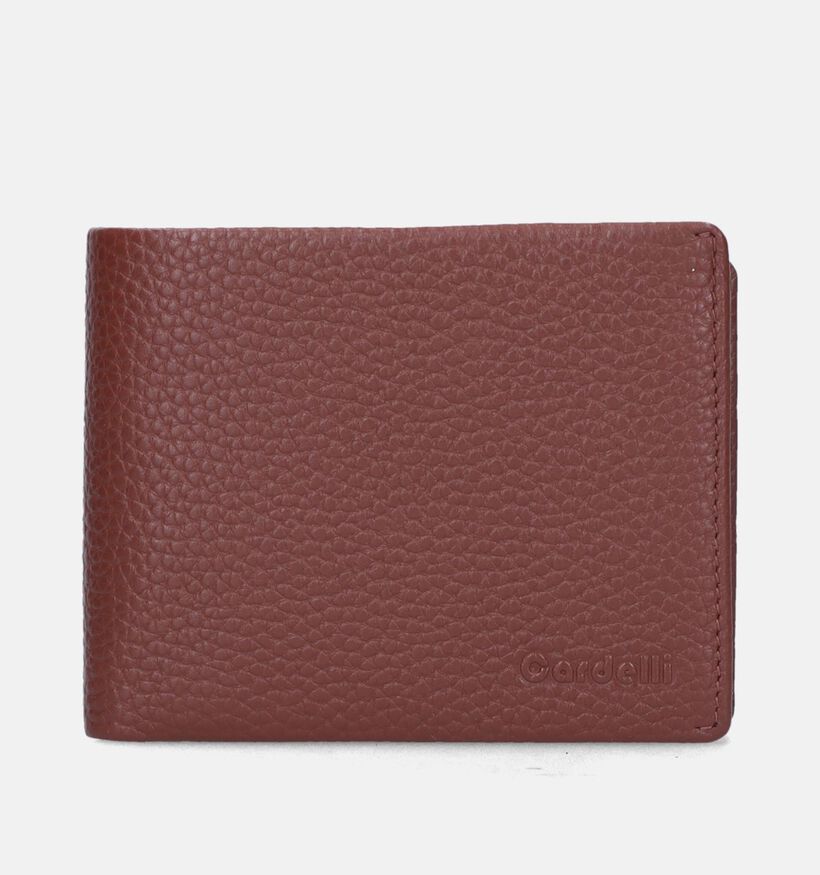 Euro-Leather Portefeuille en Cognac pour hommes (338204)