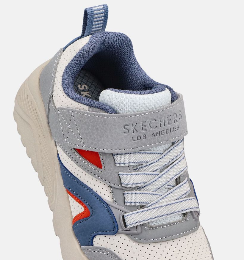 Skechers Uno Lite Baskets basses en Gris pour gar&ccedil;ons, filles (367767)