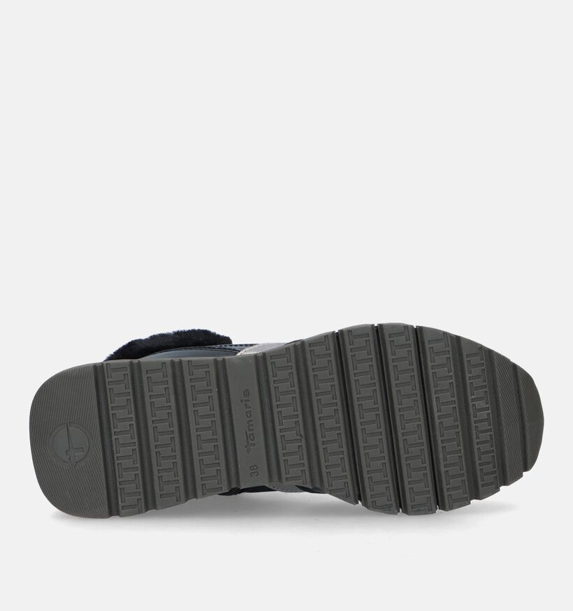 Tamaris Baskets montantes en Noir pour femmes (328332) - pour semelles orthopédiques