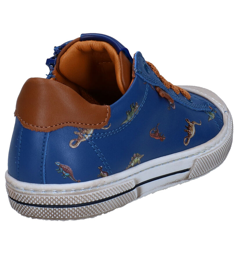 STONES and BONES Rulte Chaussures à Lacets en Bleu pour garçons (287848) - pour semelles orthopédiques