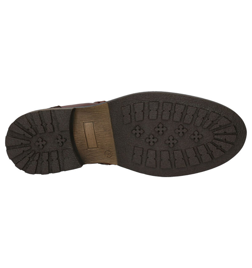 River Woods Relex Cognac Hoge Schoenen in leer (259912)