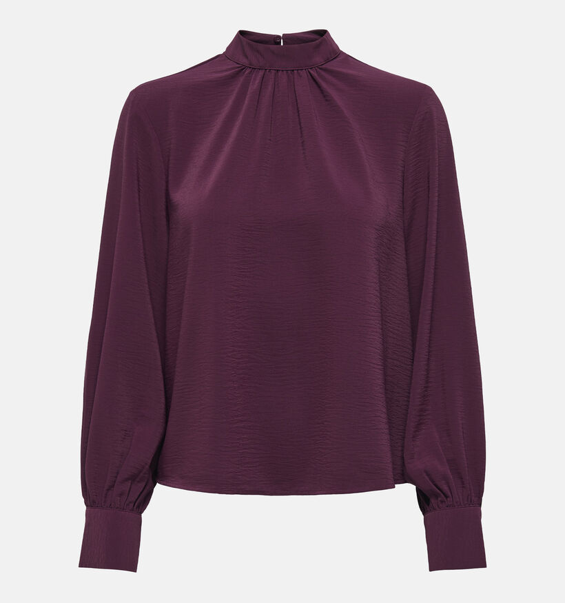 JDY Aya Blouse en Bordeau pour femmes (365270)