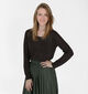 comma Pull en Brun pour femmes (285058)