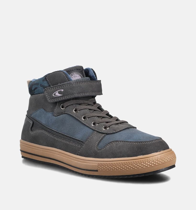 O'Neill Matts Mid Baskets montantes en Gris/Bleu pour filles, garçons (363282)