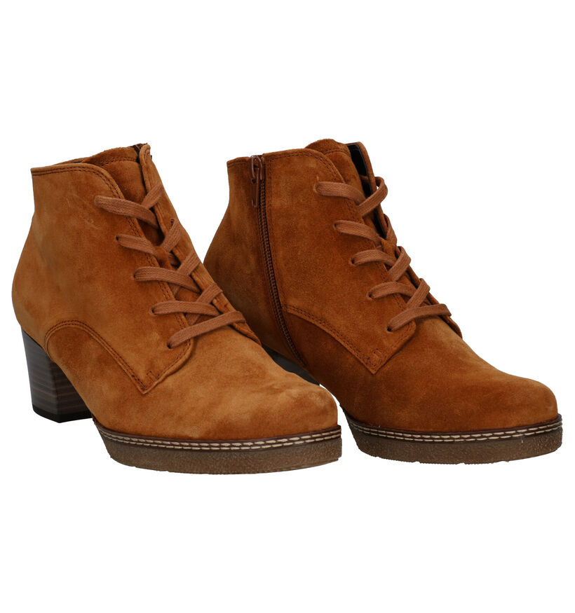 Gabor OptiFit Bordeaux Enkellaarzen in nubuck (282429)