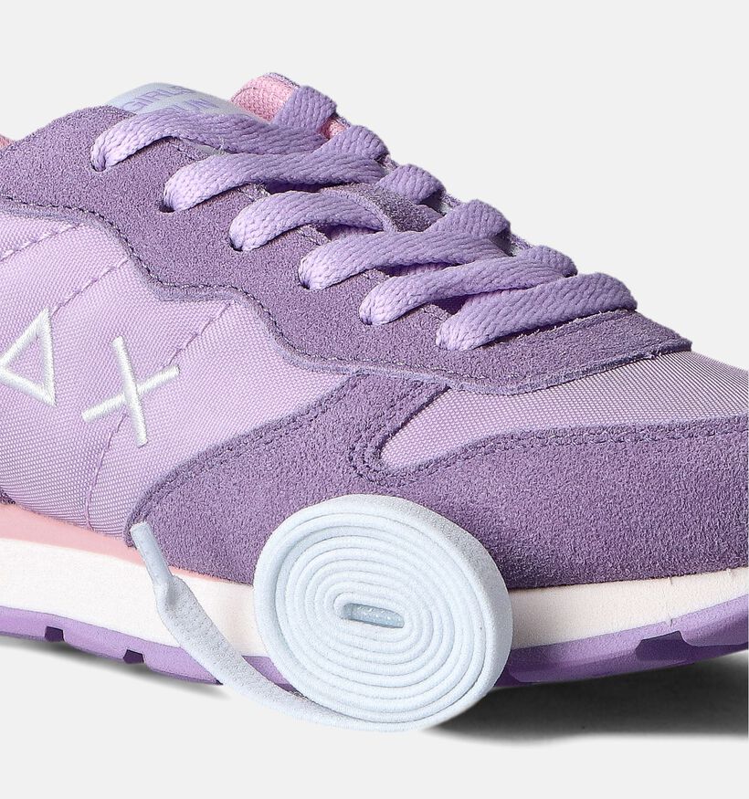 Sun68 Ally Solid Lila Sneakers voor meisjes (362458) - geschikt voor steunzolen