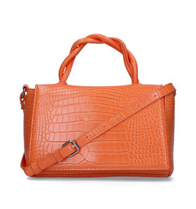 Pieces Kenna Croco Blauwe Handtas in kunstleer (326835)