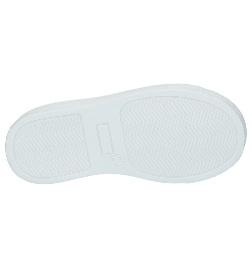 K3 Baskets basses en Blanc en simili cuir (213085)