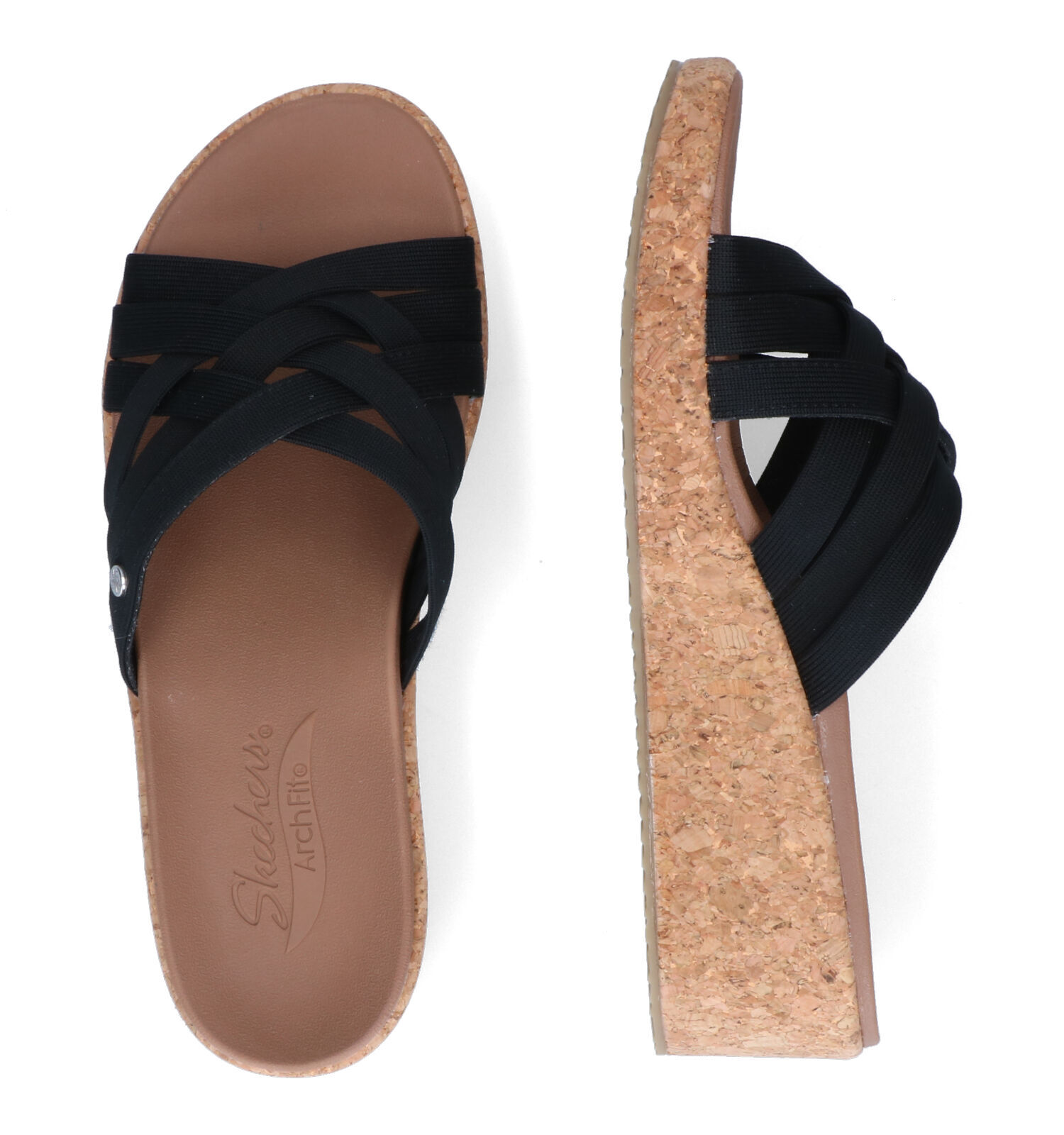 Skechers top nu pied