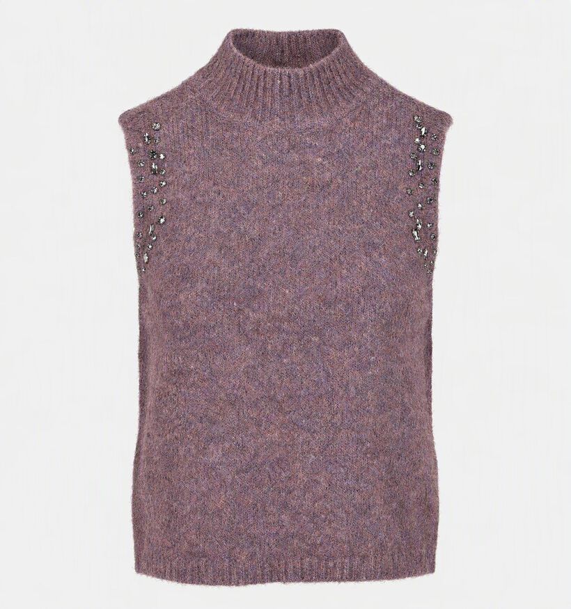 Vero Moda Torpa Pull en Violet pour femmes (379671)