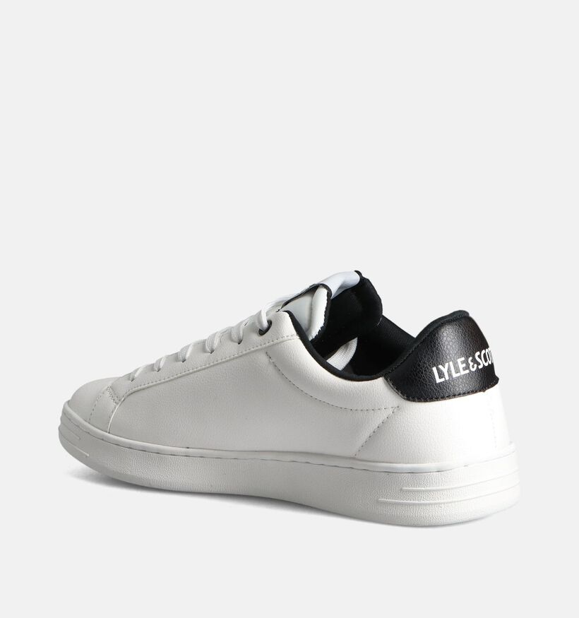 Lyle & Scott Elgin Witte Sneakers voor heren (354480) - geschikt voor steunzolen