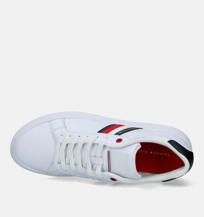 Tommy Hilfiger Essential Chaussures à lacets en Blanc pour hommes (326181) - pour semelles orthopédiques