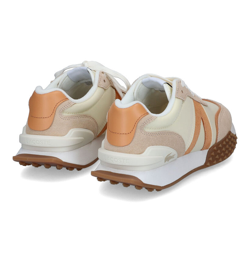 Lacoste Spin De Luxe Baskets en Beige en textile (313496)