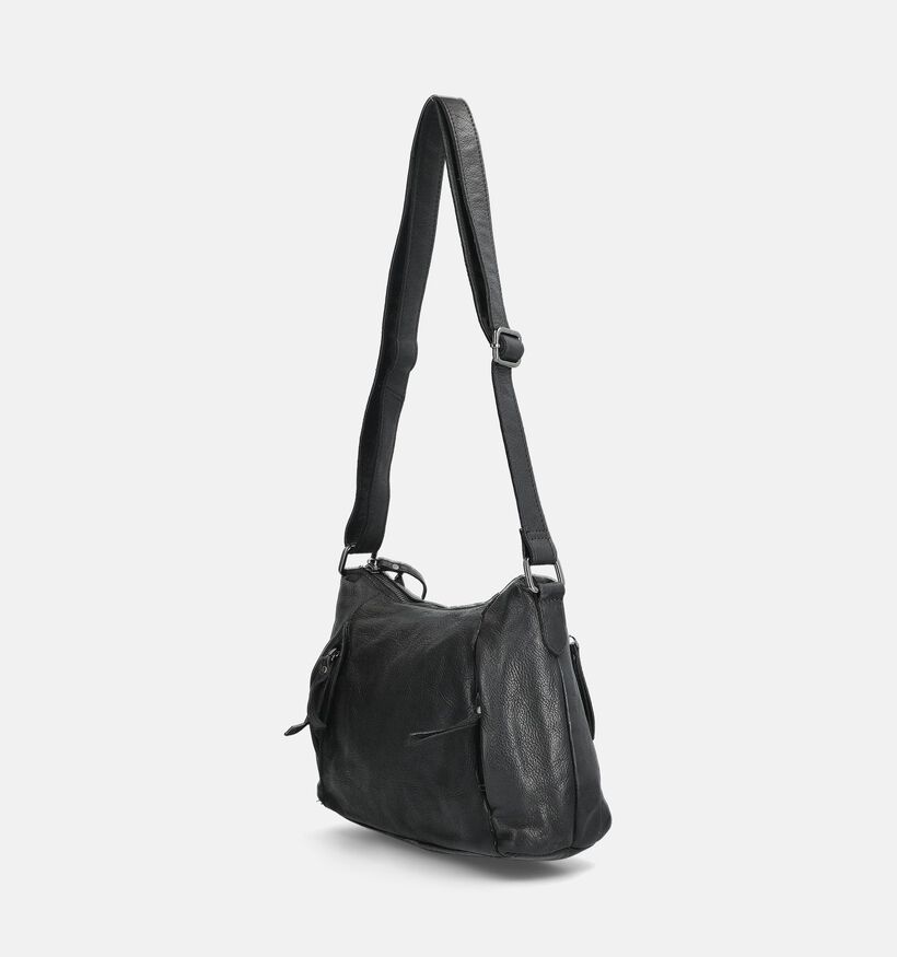 Bear Design Zwarte Schoudertas voor dames (366106)