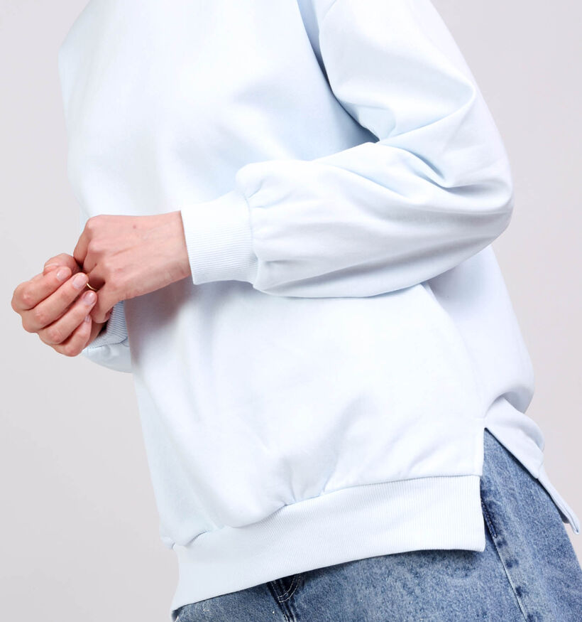 Vero Moda Cecilie Slit Lichtblauwe Sweater voor dames (380523)